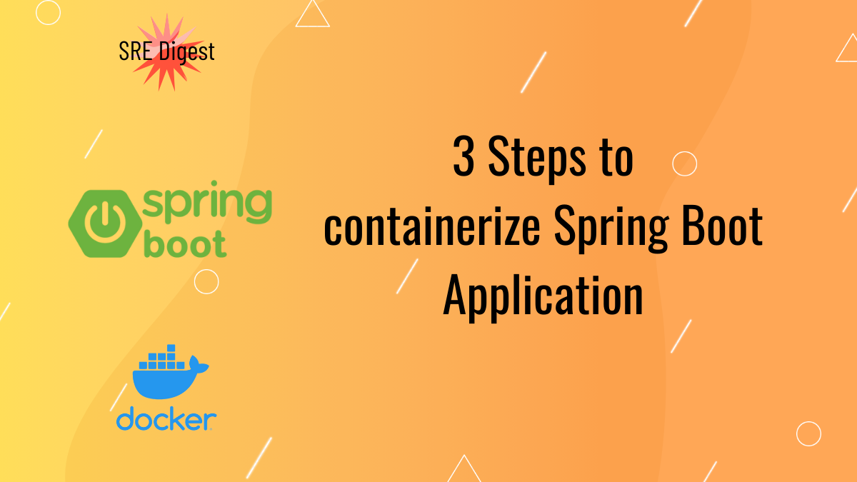 3 Steps to containerize your Spring Boot Application