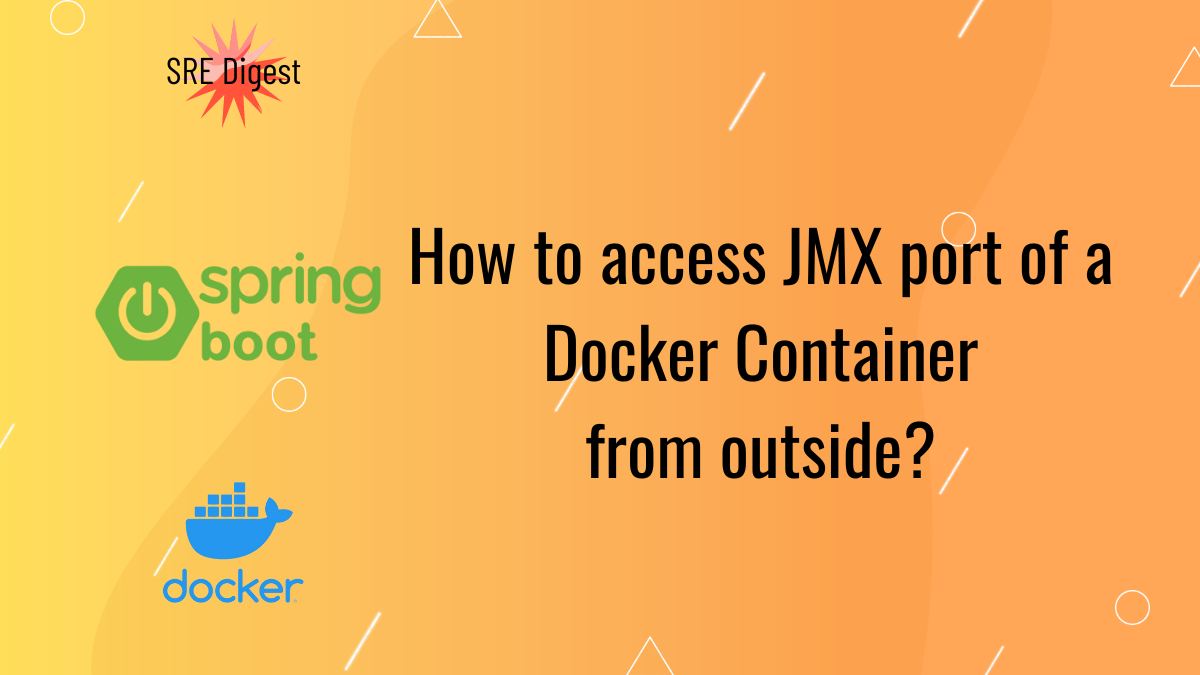 How to access JMX port of Docker container from outside?