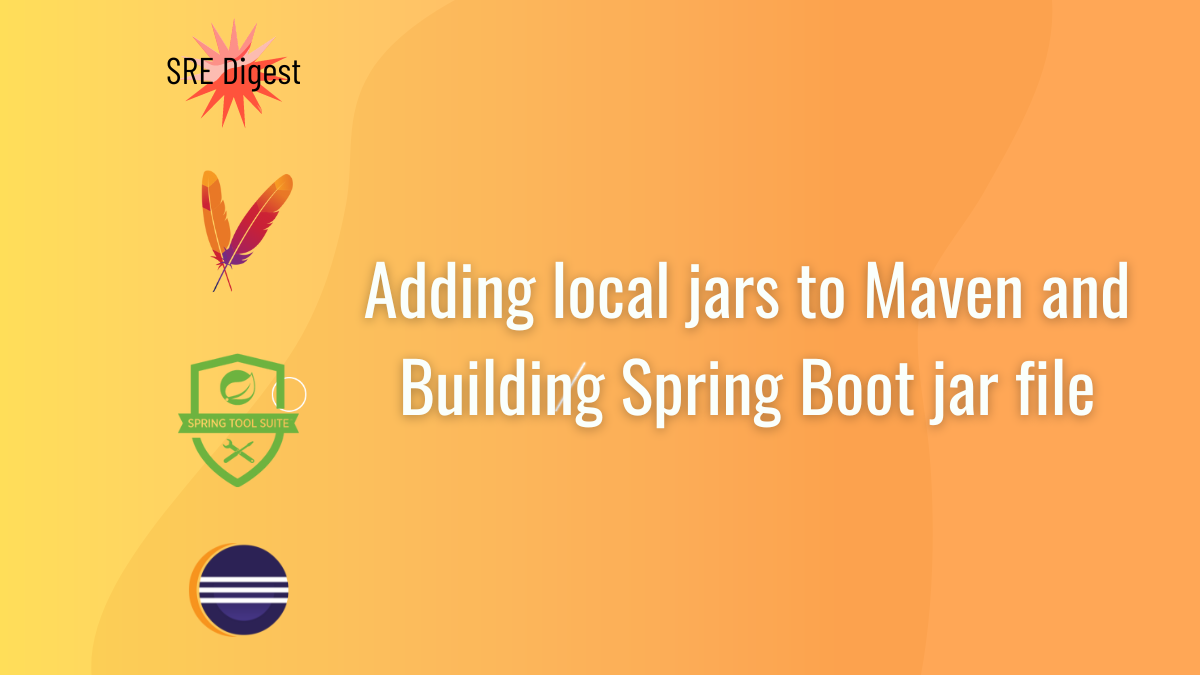 Adding local jars to Maven and Building Spring Boot jar file